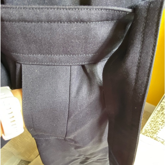 EUC AQUASCUTUM LIMITED EDITION WOMEN’S BELTED LONG COAT US 8 - Picture 6 of 8